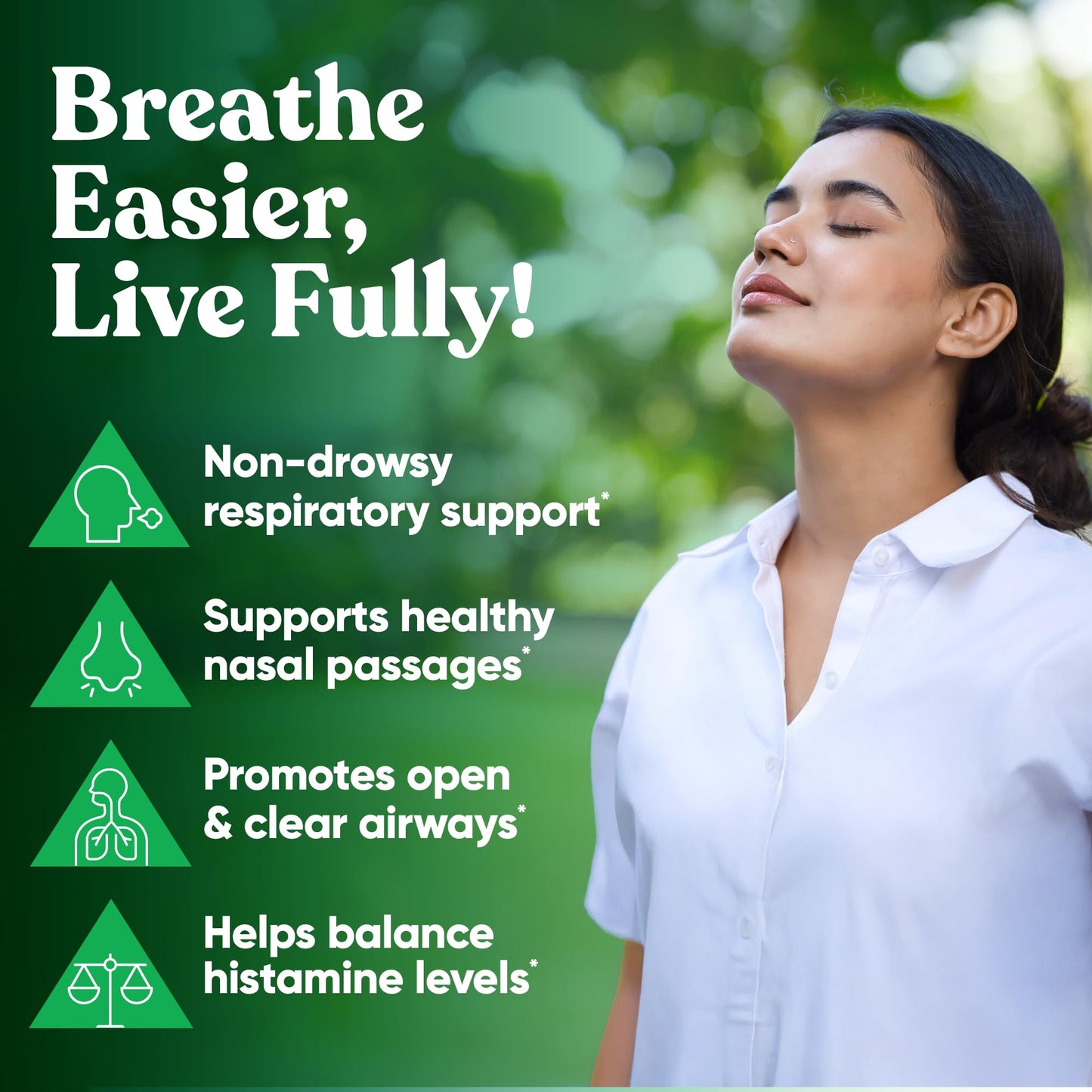 Eu Natural Breathe Inhaler Support Supplement – Seasonal Sinus & Lung Wellness