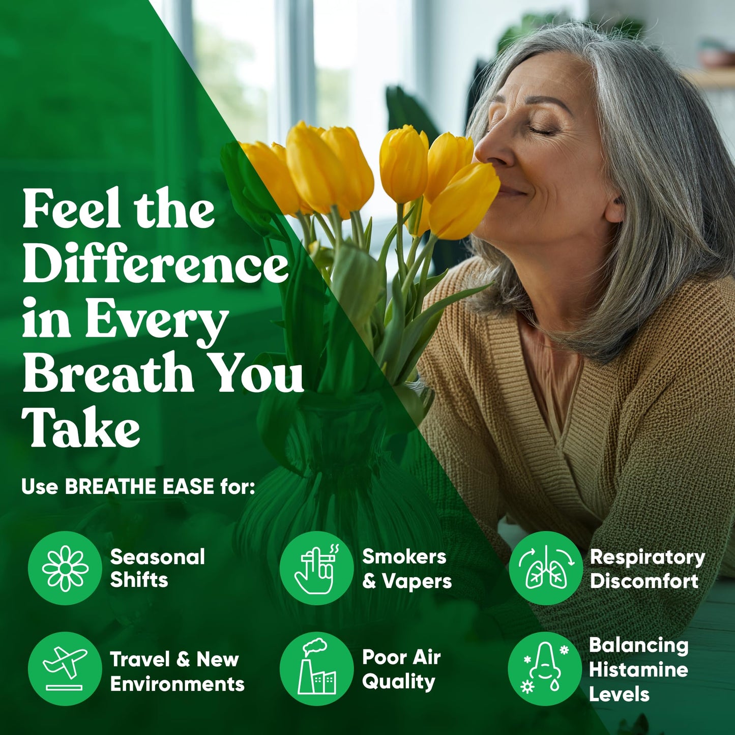 Eu Natural Breathe Inhaler Support Supplement – Seasonal Sinus & Lung Wellness