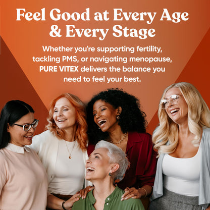 Vitex Pure 400 Mg Chasteberry – PMS Support & Hormone Balance | Eu Natural