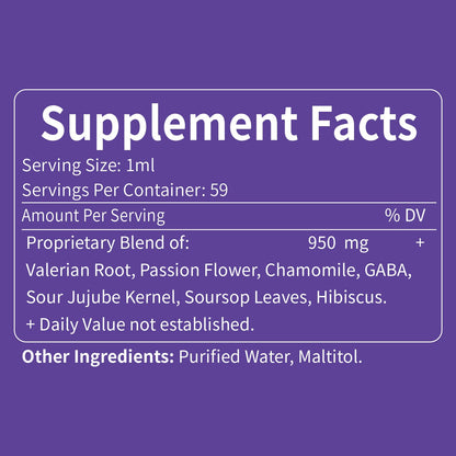 Eubrition Passion Flower Liquid Drops — Sleep Support (2 oz)
