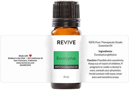 Eucalyptus Essential Oil by Revive Essential Oils - REVIVEEO | 100% Pure Therapeutic Grade