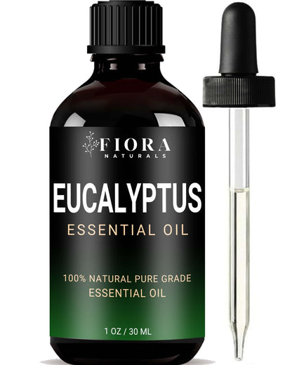 Eucalyptus Essential Oil - 100% Pure for Diffusers, Cold & Aromatherapy