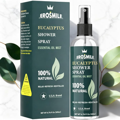Eucalyptus Shower Spray – Pure Eucalyptus Oil, At-Home Spa