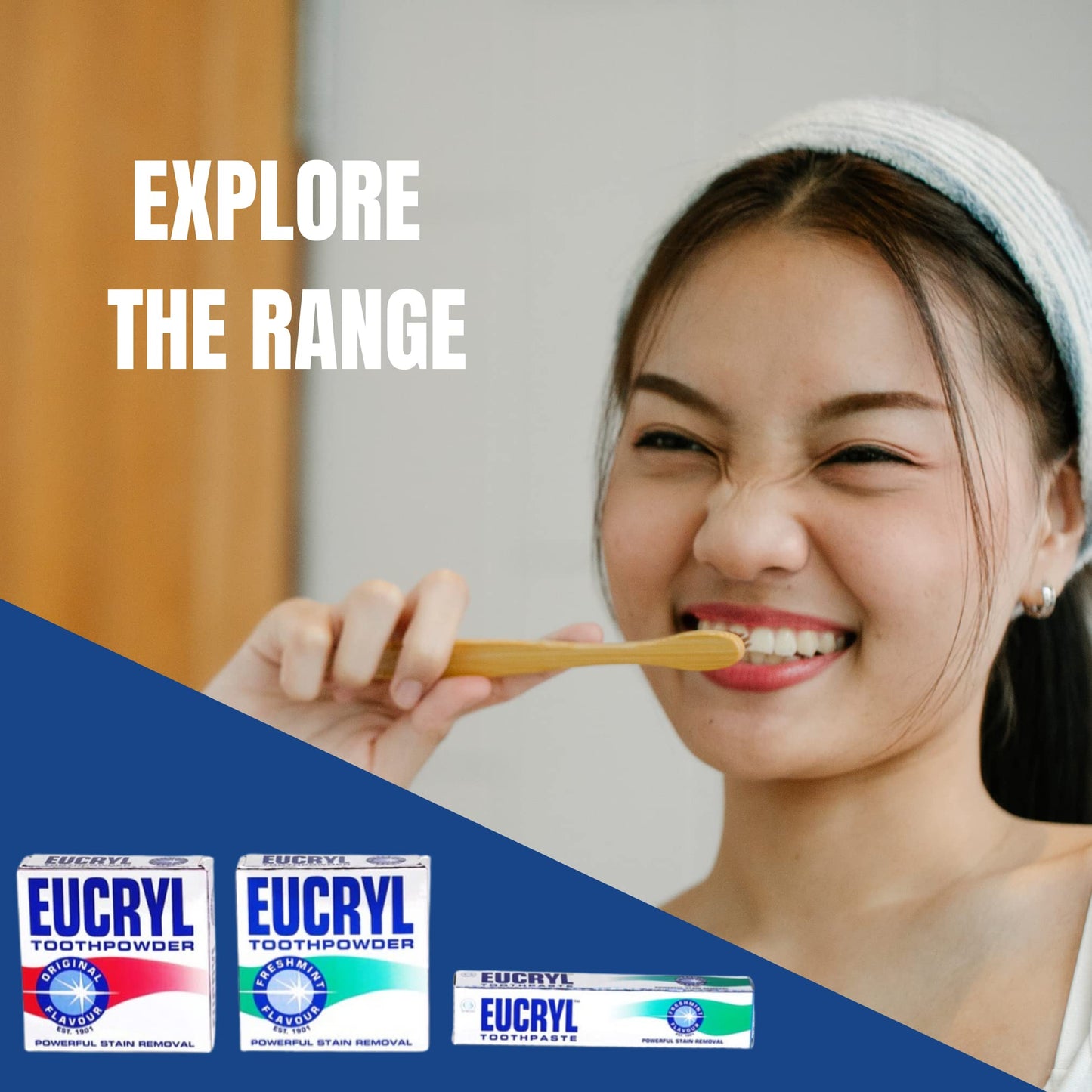 Eucryl Toothpowder Original - Powerful Stain Removal 50g
