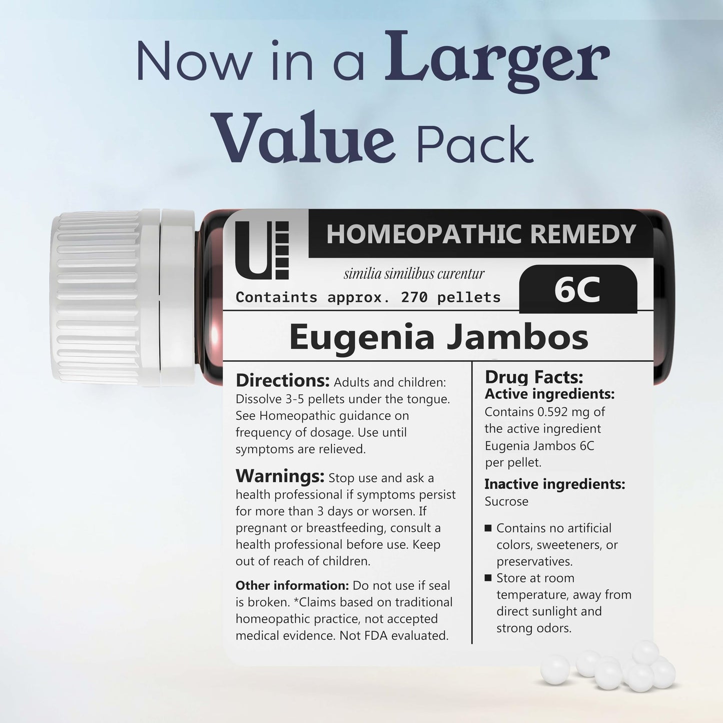 Eugenia Jambos 6C Homeopathic Remedy, 270 Pellets