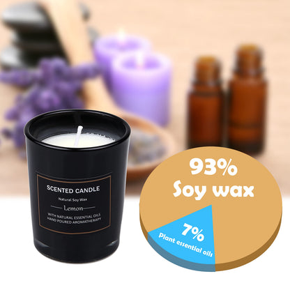 EUPNHY 12 Pack Scented Candles Gift Set - 2.5oz Soy Wax Aromatherapy Jars - Best Gifts for Women