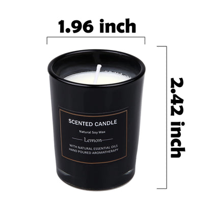 EUPNHY 12 Pack Scented Candles Gift Set - 2.5oz Soy Wax Aromatherapy Jars - Best Gifts for Women