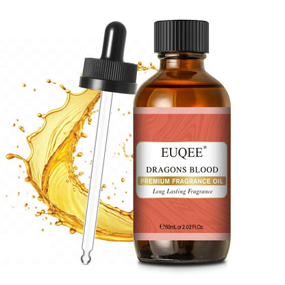 EUQEE Dragons Blood Fragrance Oil 60ml (2.02 fl oz) with Glass Dropper – Diffusers, Soap Making, Bath Bombs