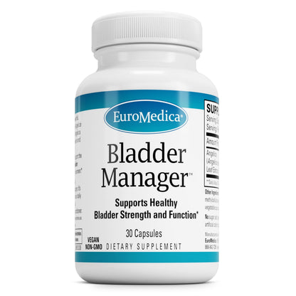 EuroMedica Bladder Manager - Bladder Health Supplement with Angelica Leaf Extract | Vegan Capsules (30)