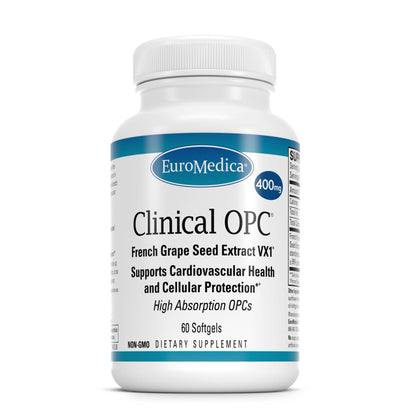 EuroMedica Clinical OPC - Cardiovascular & Immune Support Supplement | 60 Softgels