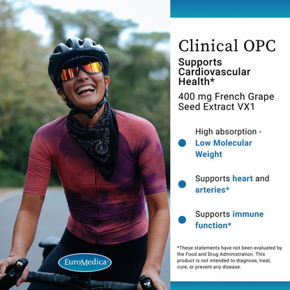EuroMedica Clinical OPC - Cardiovascular & Immune Support Supplement | 60 Softgels