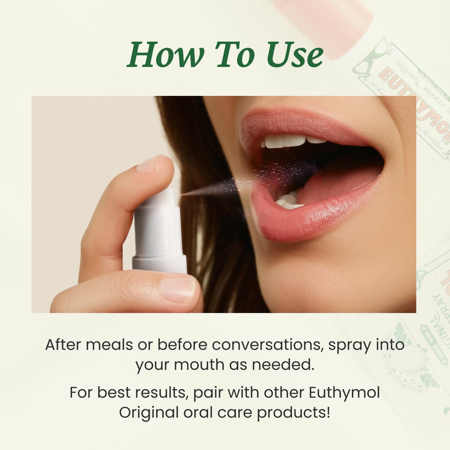EUTHYMOL Breath Spray 10ML - Fresh Breath On The Go