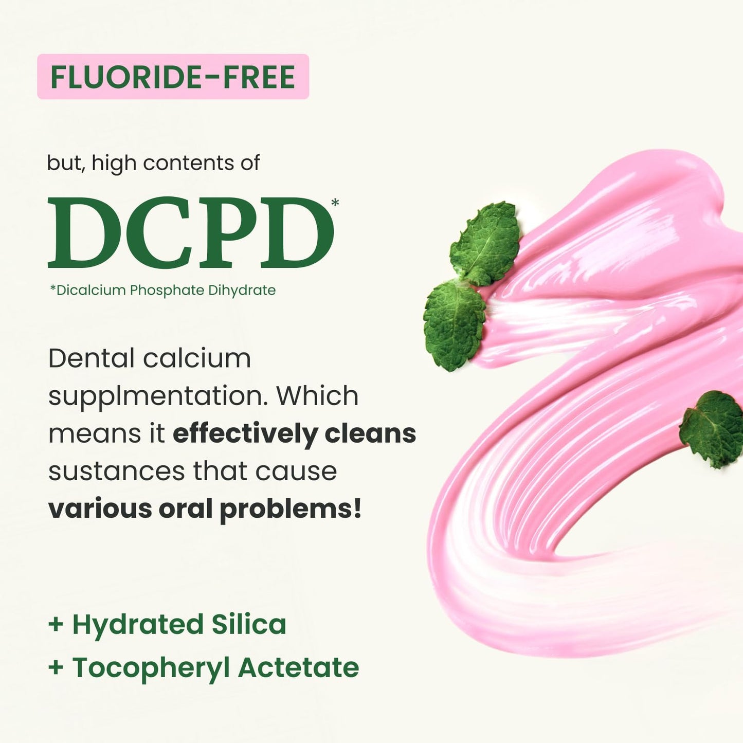 EUTHYMOL Original Pink Toothpaste – Fluoride-Free, 3.7 fl oz x2 Pack (Wintergreen Freshness)