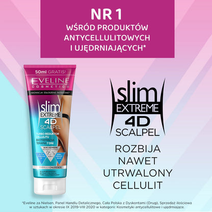 Eveline Cosmetics Slim Extreme 4D Scalpel Turbo Cellulite Reducer 250 ml