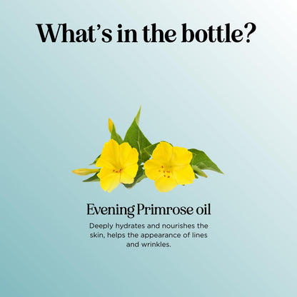 Pure Evening Primrose Oil - Cold-Pressed Skin & Hair Care