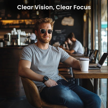 EVEO Eyeglass Cleaner Spray - No Streaks Technology, 3-Pack with Microfiber Cloth