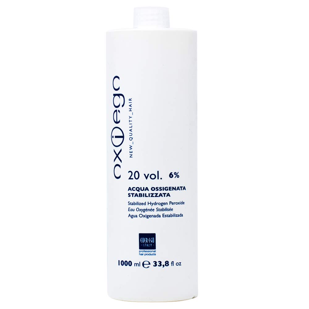 Ever Ego OxiEgo Stabilized Hydrogen Peroxide 20Vol 6% 33.8oz