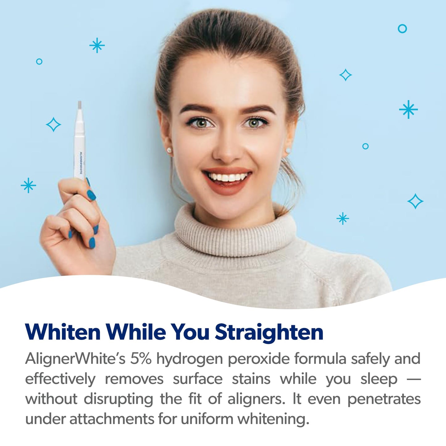 EverSmile AlignerWhite Travel Size Teeth Whitening Pen (2ml) for Aligners