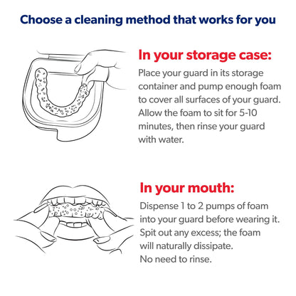 EverSmile Mouth Guard Cleaning Foam – Fresh Mint 55ml (1 Pack)