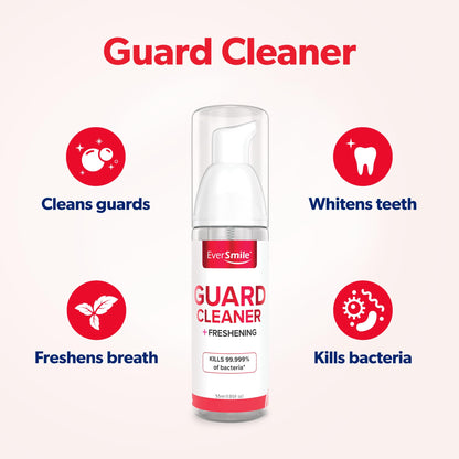EverSmile Mouth Guard Cleaning Foam – Fresh Mint 55ml (1 Pack)