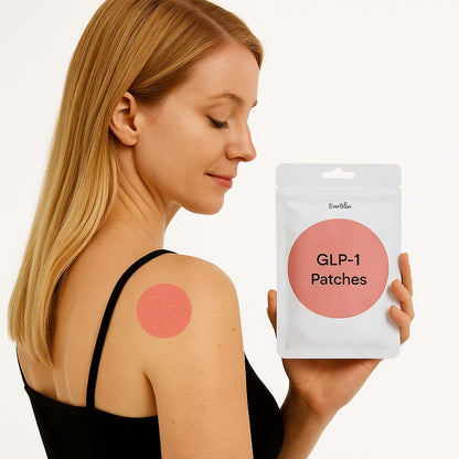 EverBliss GLP1 Patches – 60 Cosmetic Patches for Men & Women (2 Packs) – Plant-Based, Expert Formulated