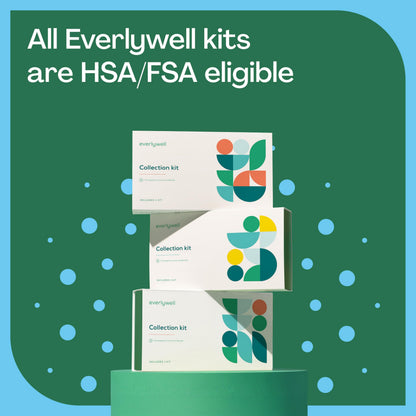 Everlywell Food Sensitivity Comprehensive Test - Learn How Your Body Responds to 204 Foods - At-Home Collection Kit - CLIA-Certified Labs - Ages 18 Plus