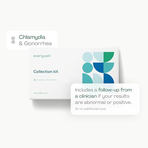 Everlywell Chlamydia & Gonorrhea At-Home Test Kit | CLIA-Certified Lab Results in Days | Ages 18+