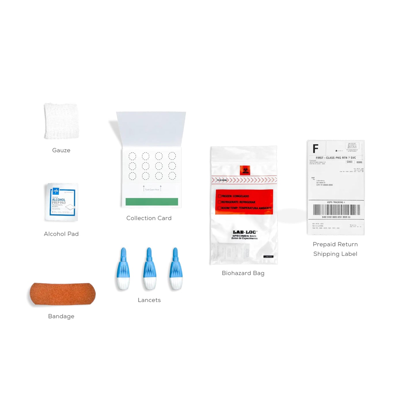 Everlywell Hepatitis C Test - At-Home Collection Kit | Discreet, Accurate Results | CLIA-Certified Lab | Ages 18+
