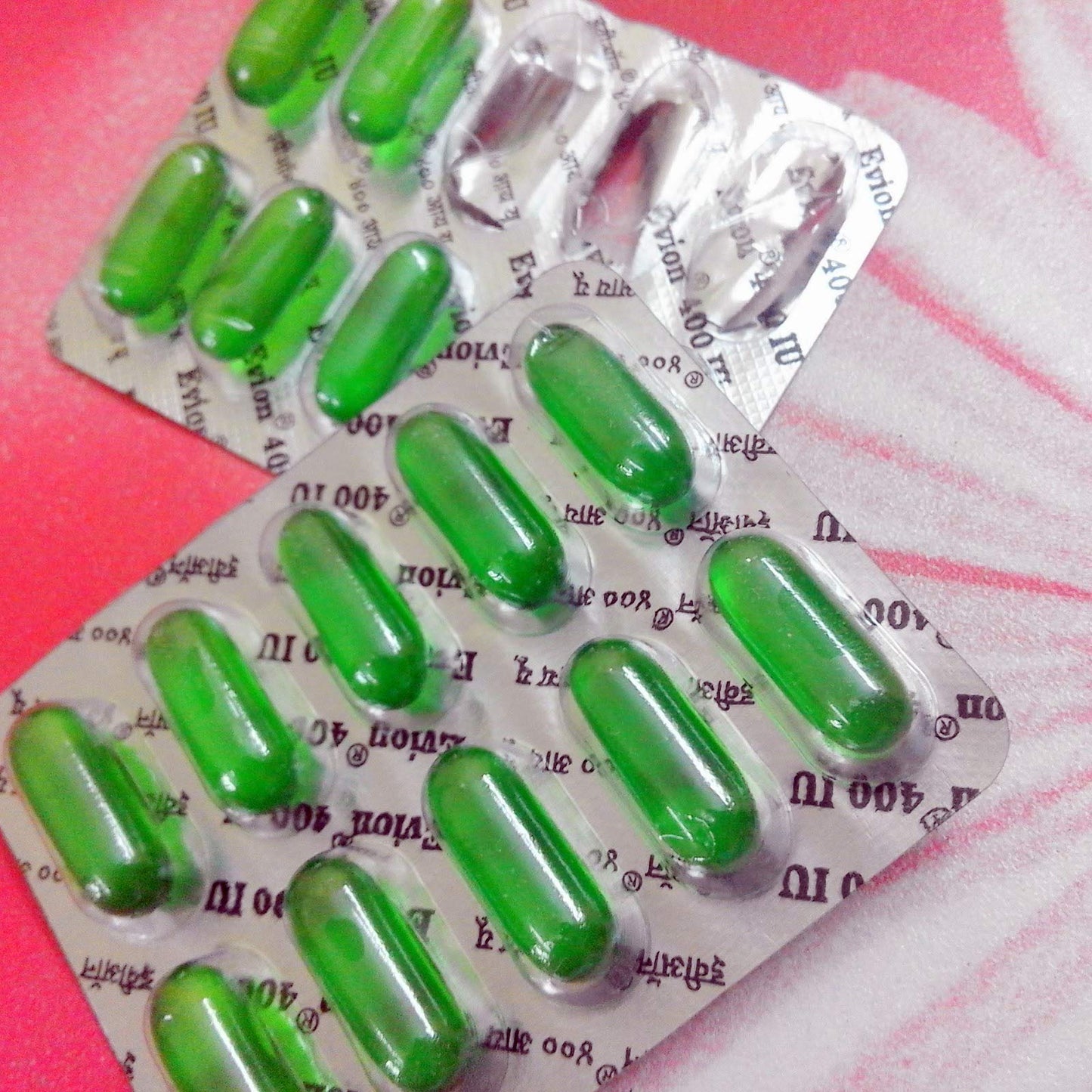 Evion Vitamin E Capsule 400mg – Skin, Hair & Glow (50 Capsules)