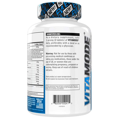 EVL Advanced Daily Multivitamin for Men | VitaMode Active – Energy, Immunity, Bone & Muscle Support