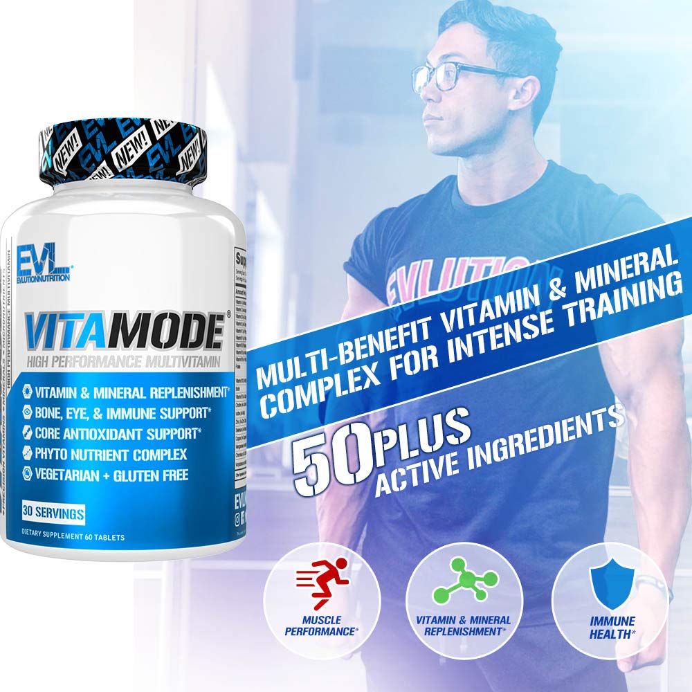 EVL Advanced Daily Multivitamin for Men | VitaMode Active & Lycopene