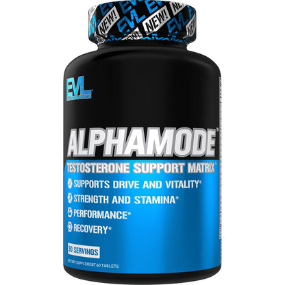 Evlution Nutrition Alphamode - Performance + Recovery Support for Men | 30 Servings