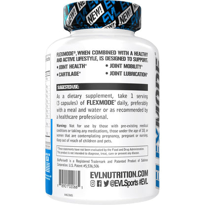 FlexMode Joint Supplement – High-Absorption Joint Support with Glucosamine, Chondroitin, MSM, Boswellia & Hyaluronic Acid – 30 Servings