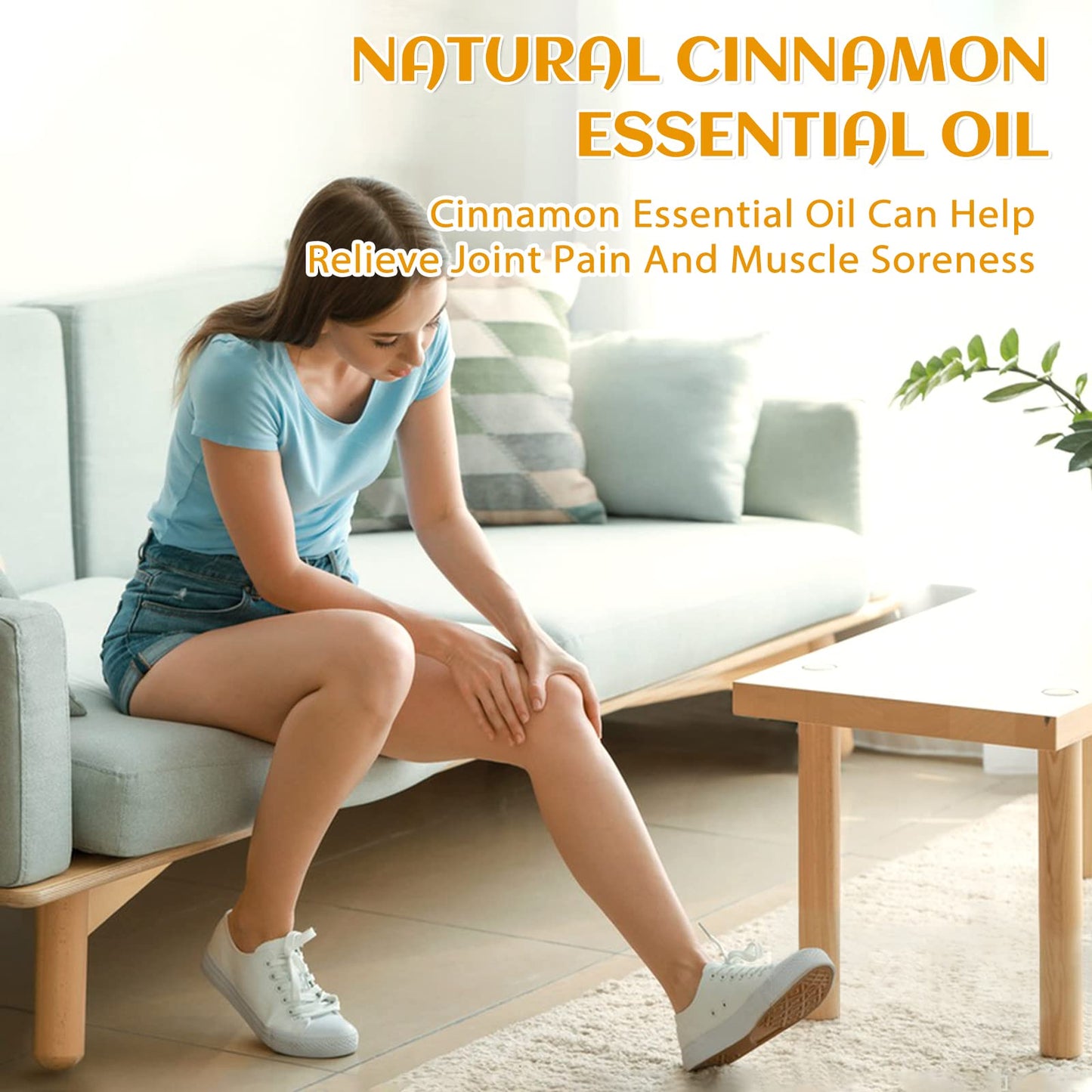 EVOKE OCCU Cinnamon Essential Oil - 4 Fl Oz | Warm Fall Scent for Diffusers