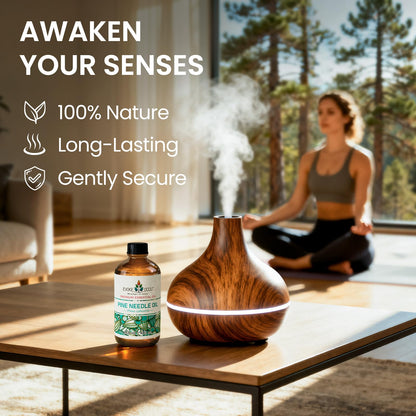 EVOKE OCCU Pine Essential Oil - Fresh Pine Scent for Diffuser, Aromatherapy (4 Fl Oz)