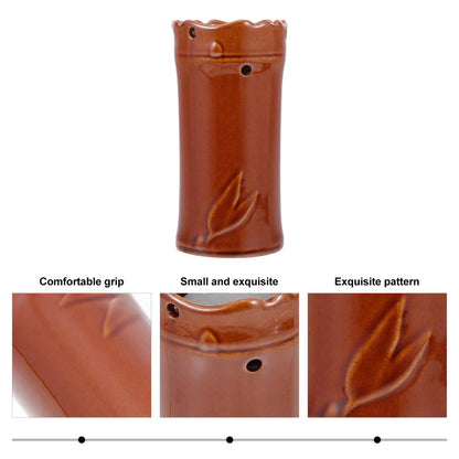 EXCEART Facial Moxibustion Tube - Portable Ceramic Moxa Cup for Facial Massage and Heat Therapy