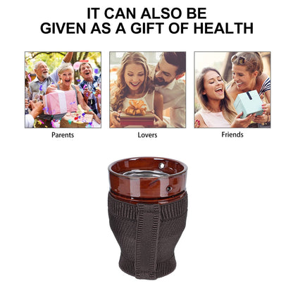 EXCEART Ceramic Moxibustion Pot – Moxa Burner Cup for Traditional Therapy