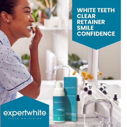 Expertwhite Max HP Foam – Aligner & Retainer Cleaner + Whitening Foam (Invisalign)