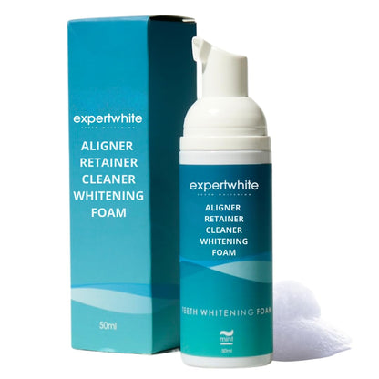 Expertwhite Max HP Foam – Aligner & Retainer Cleaner + Whitening Foam (Invisalign)