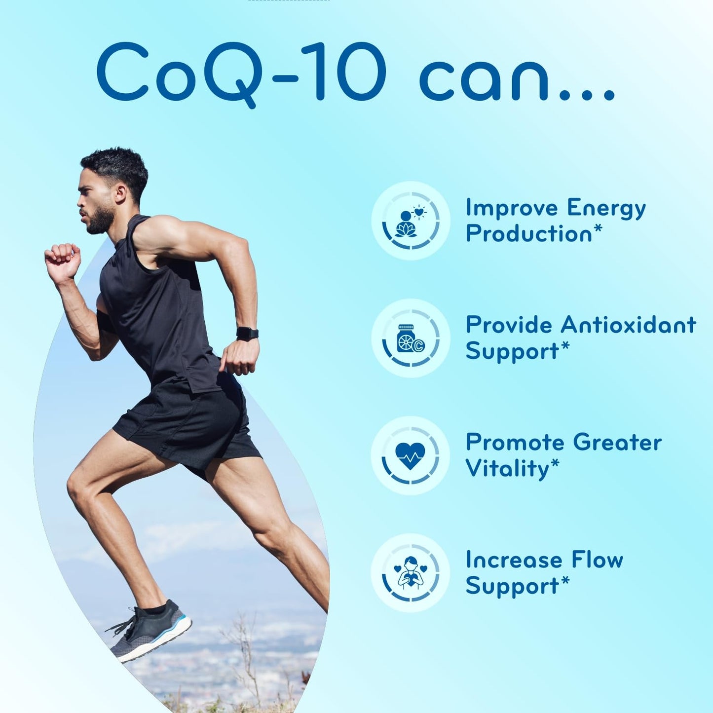 Extra Strength CoQ10 800mg - Quick Absorption Ubiquinone 800mg | 100 Servings