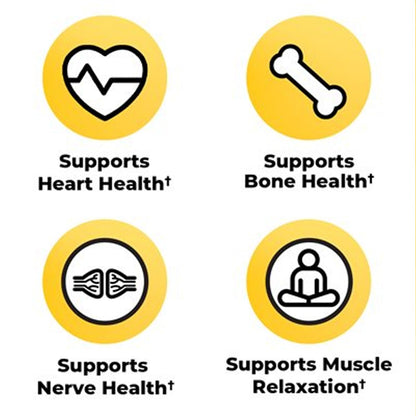 Extra Strength Magnesium 400mg | 6-Month Supply | Bone, Nerve & Muscle Support | Gluten Free | 180 Softgels