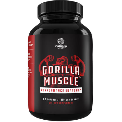 Extra Strength Testosterone Booster for Men – Natural Supplement with Horny Goat Weed, Maca, Tongkat Ali & Saw Palmetto