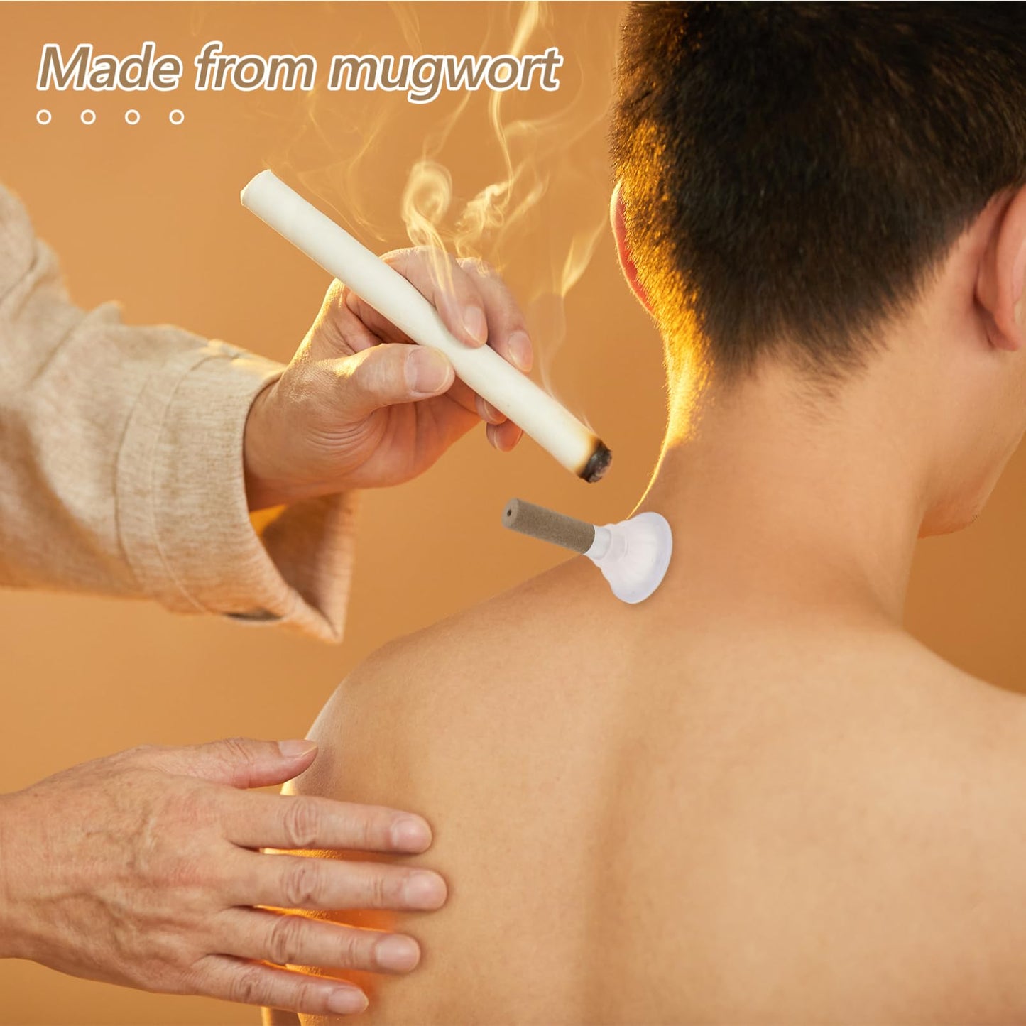 Extra Thick Moxibustion Strips – Natural Moxa Sticks for Home & Pro Therapy