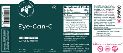 Eye-Can-C 4oz by Mountain Meadow Herbs – Liquid Vision Support