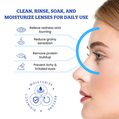 Cruelty-Free Contact Lens Solution 12oz – Clear Conscience (3 Pack)