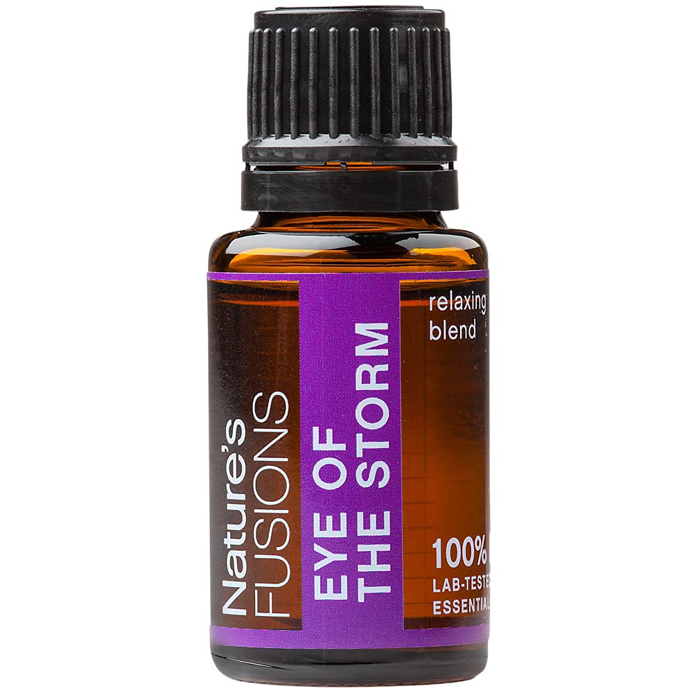 Nature's Fusions Eye of The Storm Essential Oil Blend — 0.5 fl oz, Aromatherapy & Topical Use