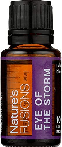 Nature's Fusions Eye of The Storm Essential Oil Blend — 0.5 fl oz, Aromatherapy & Topical Use