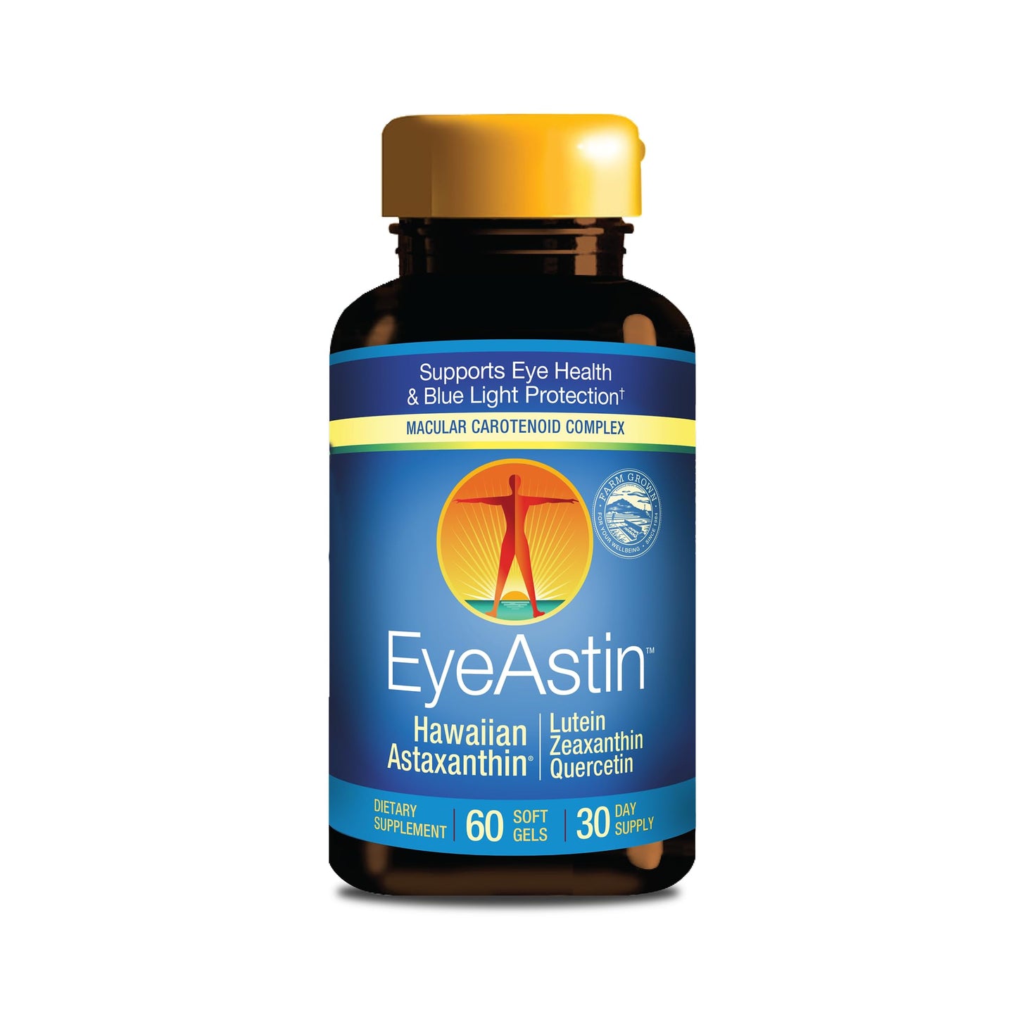 EyeAstin: BioAstin Hawaiian Astaxanthin with Lutein & Zeaxanthin - Supports Eye Health