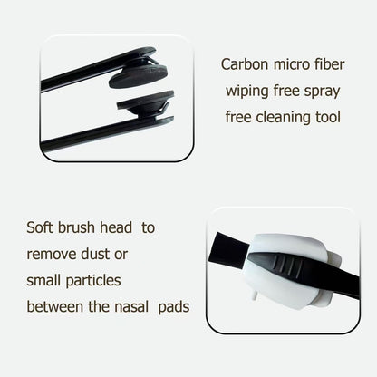 Eyeglass Cleaner Kit | Portable Microfiber Lens Cleaner for Glasses