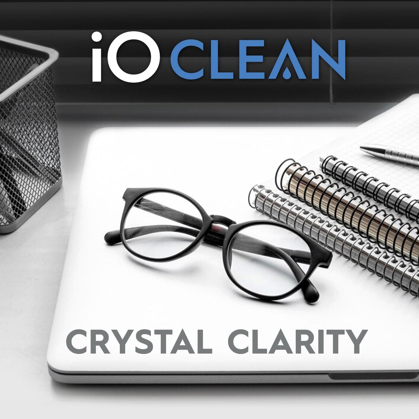 Eyeglass Lens Cleaner Kit – 3.38oz + 3.38oz + 2 Microfiber Cloths Included